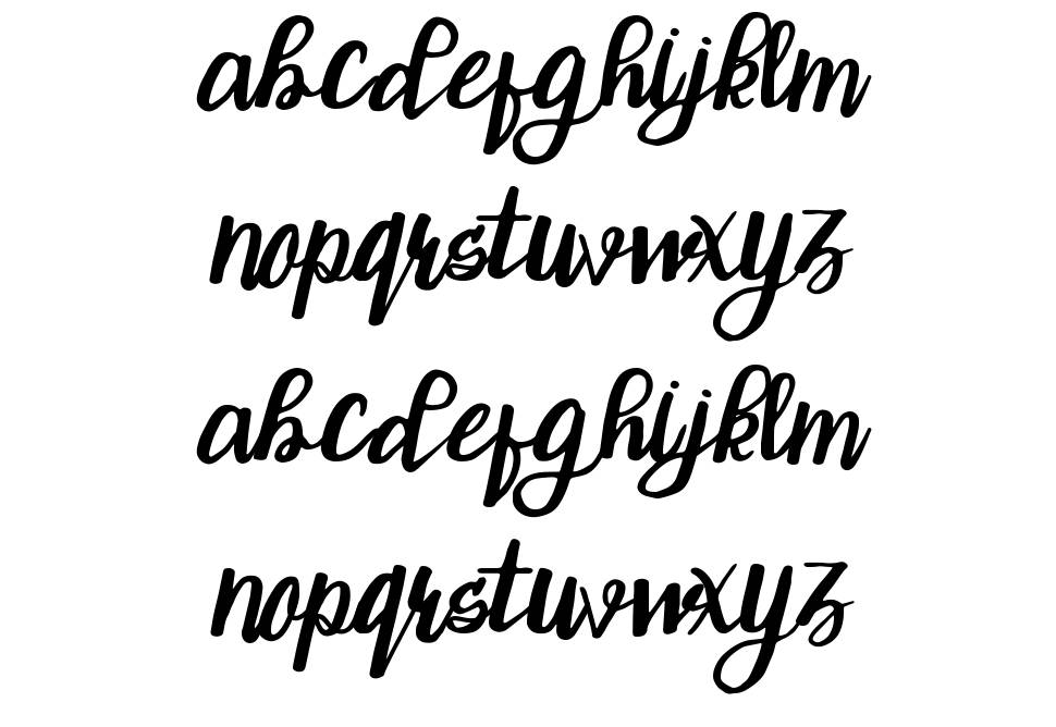 Christ Type Script font specimens
