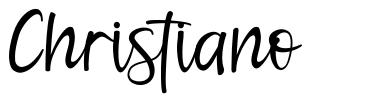 Christiano font