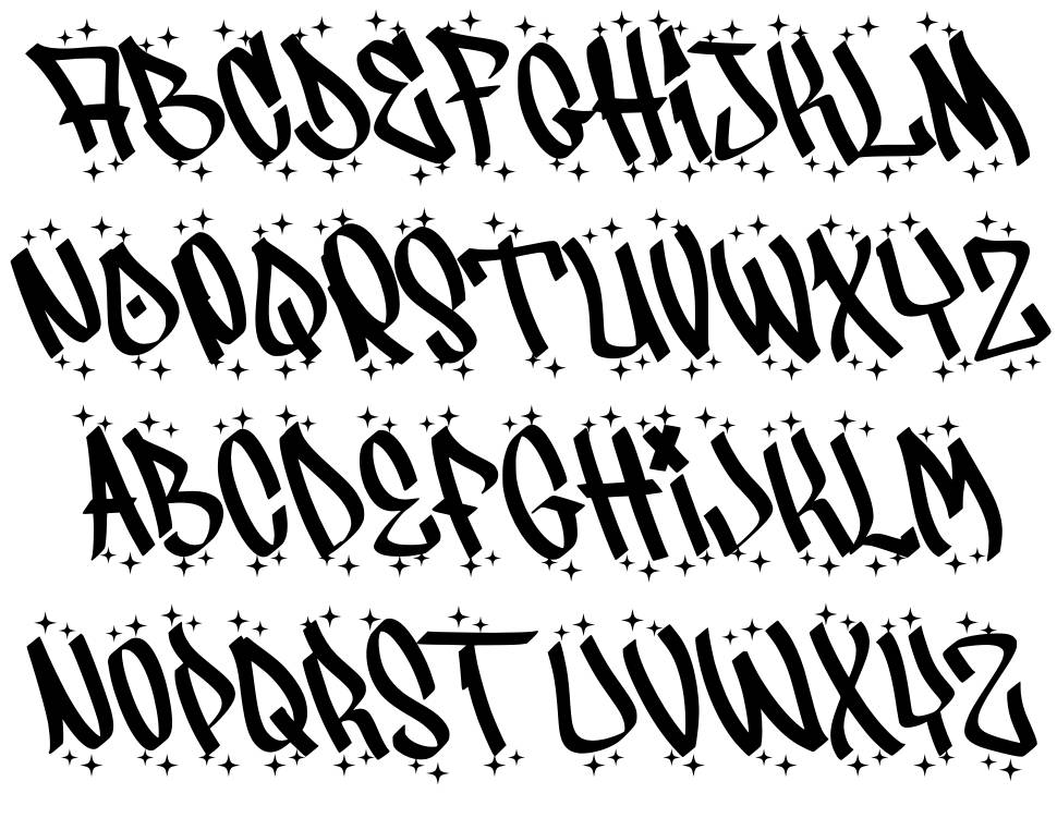 Christmas Cypher font specimens