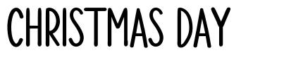 Christmas Day font