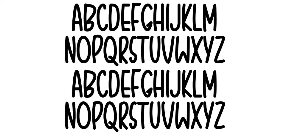 Christmas Farmhousefont specimens