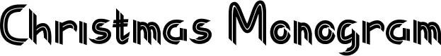 Christmas Monogram