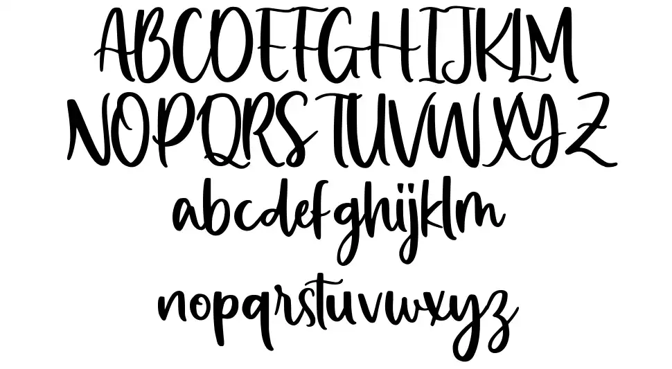 Christmas Notificationfont specimens