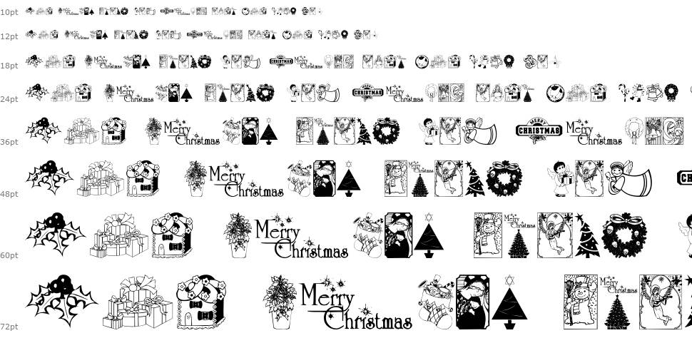 Christmas Time font Şelale