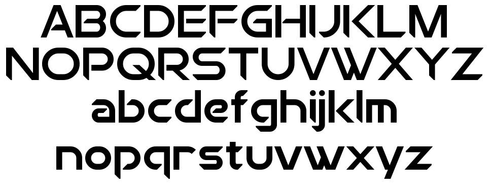 Chromia font specimens