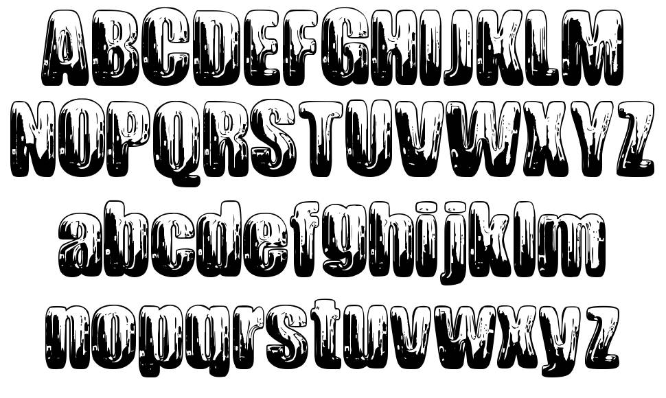 Chromium font specimens