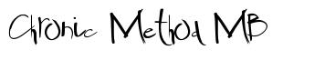 Chronic Method MB шрифт
