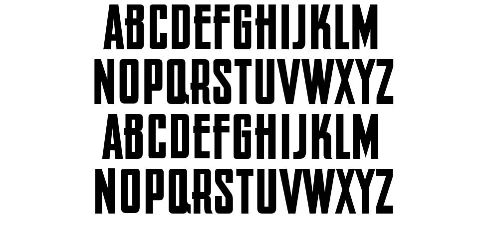 Chronica font specimens