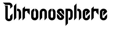 Chronosphere schriftart