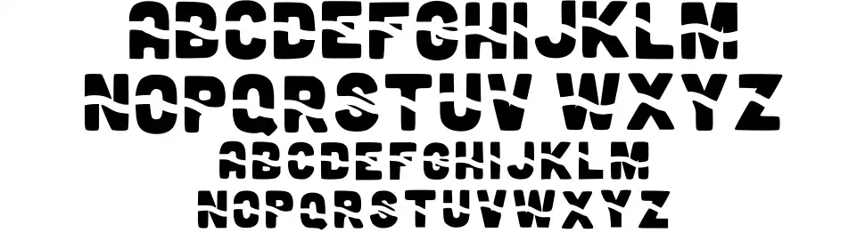 Chua font specimens