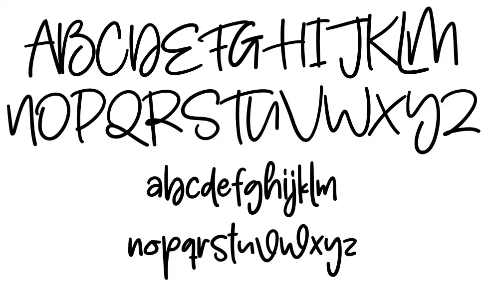 Chubby and Sweetfont specimens