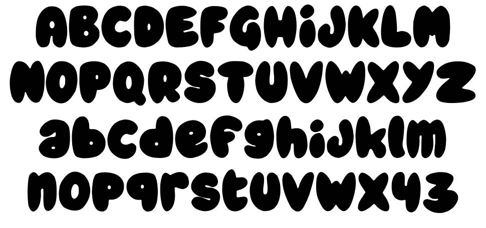 Chubby Rounded font