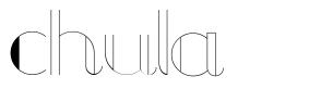 Chula шрифт