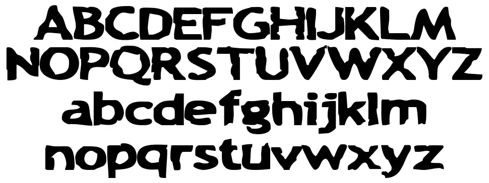 Chunk-a-Chipfont specimens