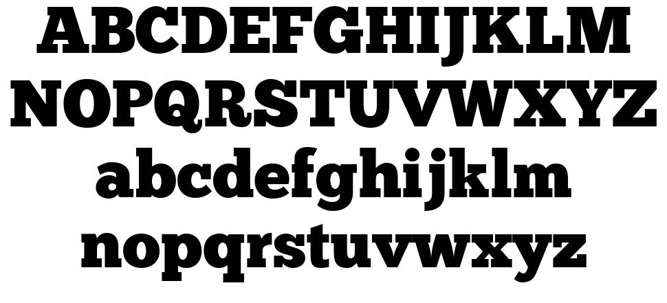 Chunk Five Ex font specimens