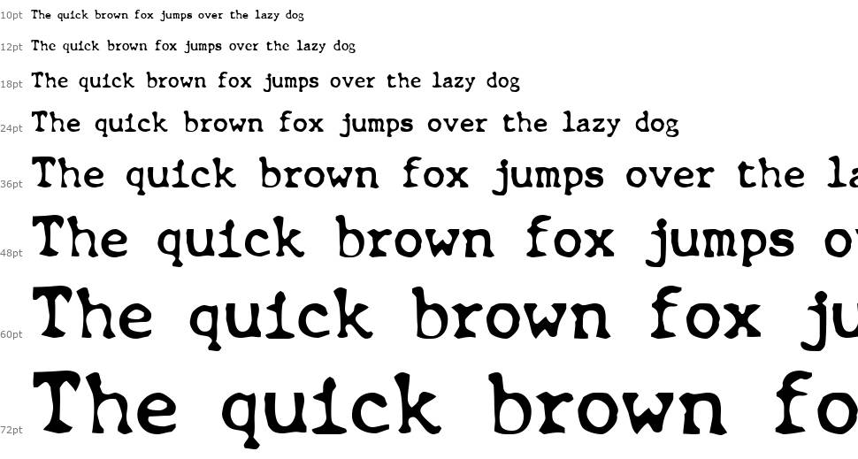 Chunk Type font Şelale