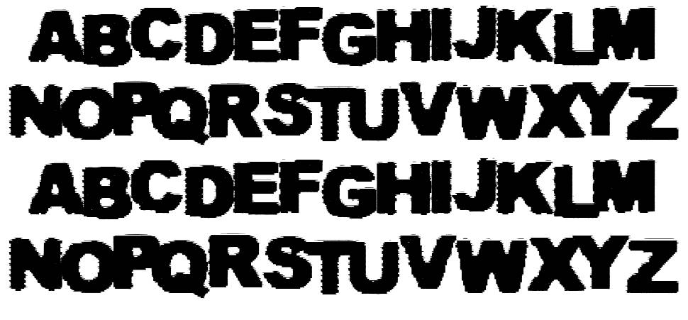 Chupapollas font specimens