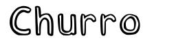 Churro шрифт