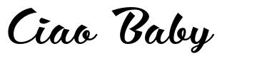 Ciao Baby font