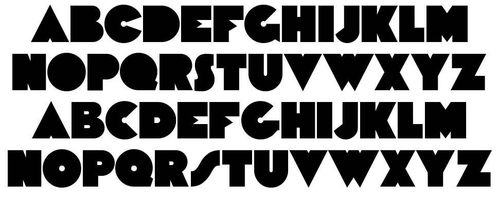 Ciclope font Örnekler