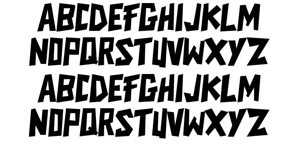 Cikandei font Örnekler