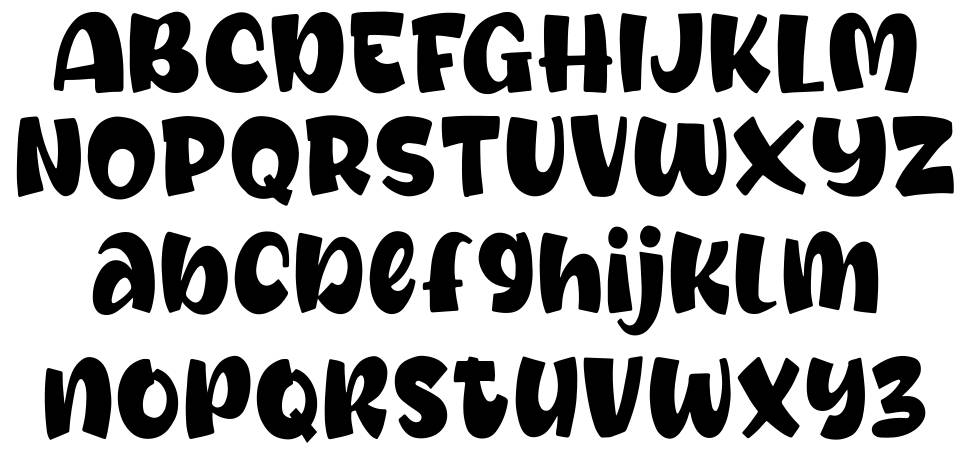 Cincha font Örnekler
