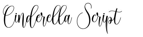Cinderella Script font