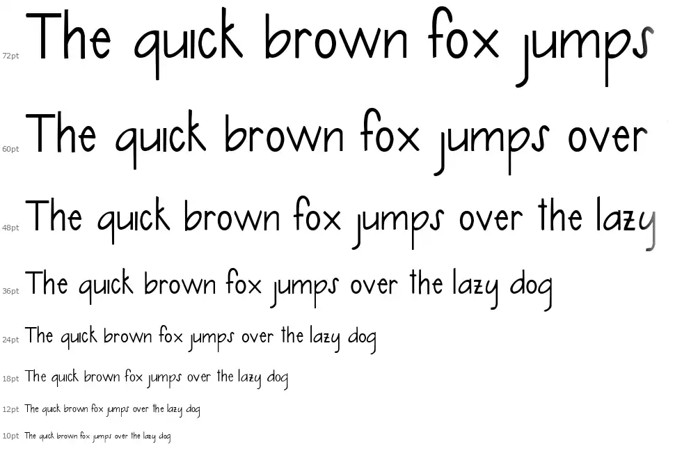 Cindys Handfont waterfall