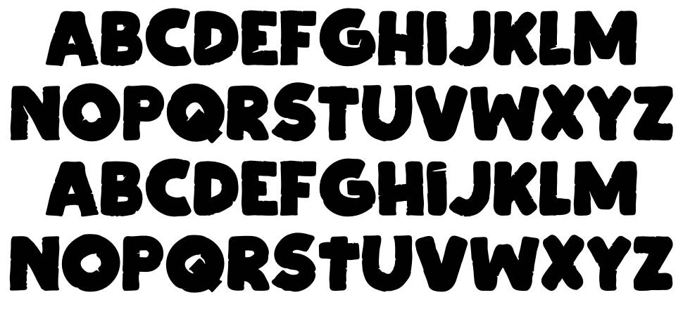 Cipitillo font Örnekler