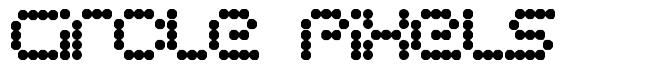 Circle Pixels 字形