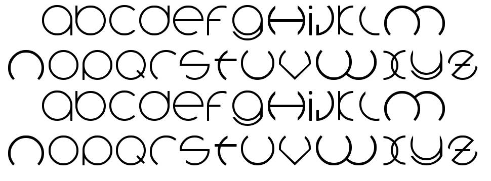 Circlefont font specimens