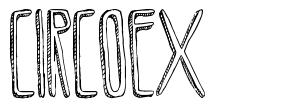Circoex шрифт