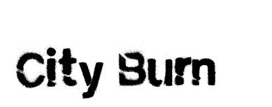 City Burn шрифт