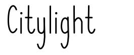 Citylight font
