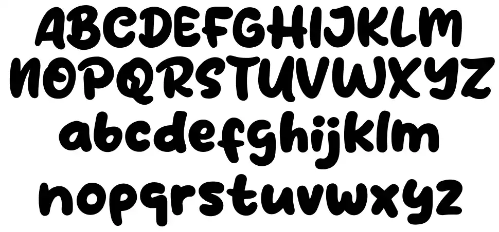 Clap Hand font specimens