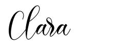 Clara schriftart