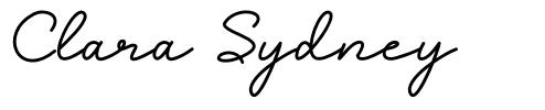 Clara Sydney font