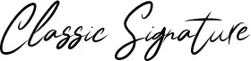 Classic Signature