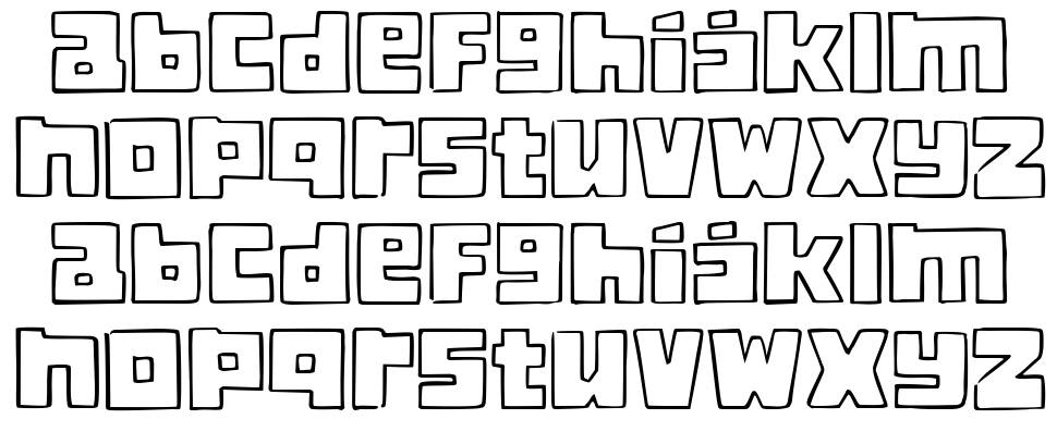 Classica font specimens