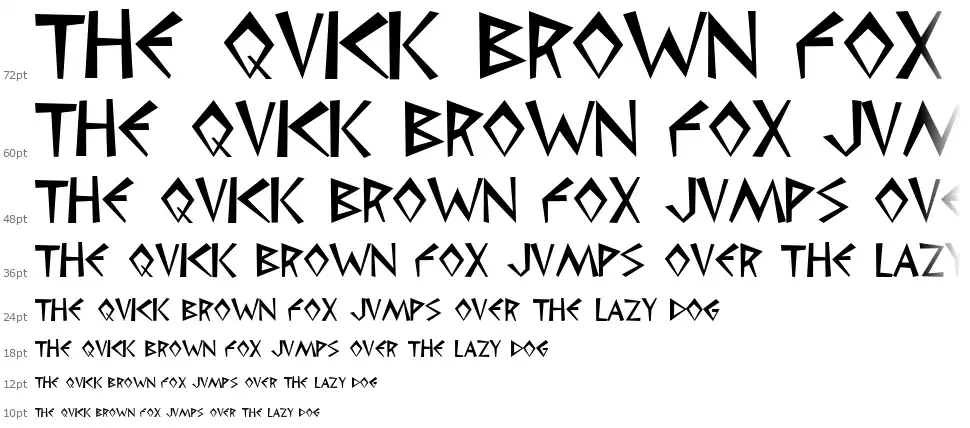 Cleopatra font by Alphabet Type FontRiver