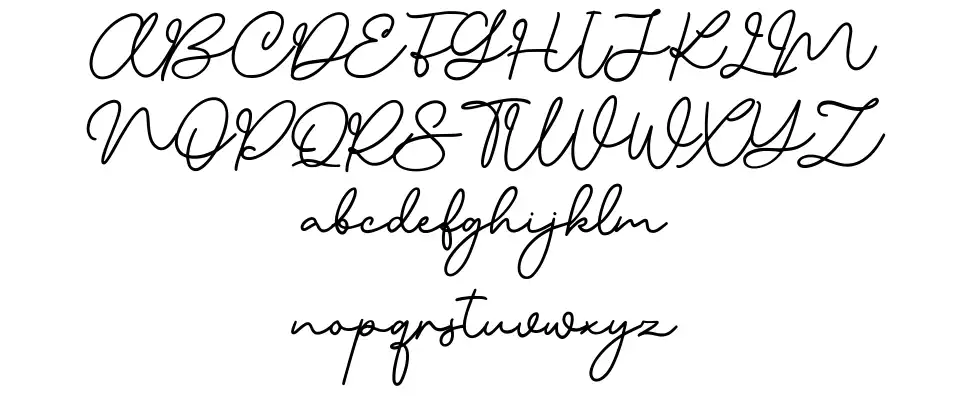 Cliquelly schriftart