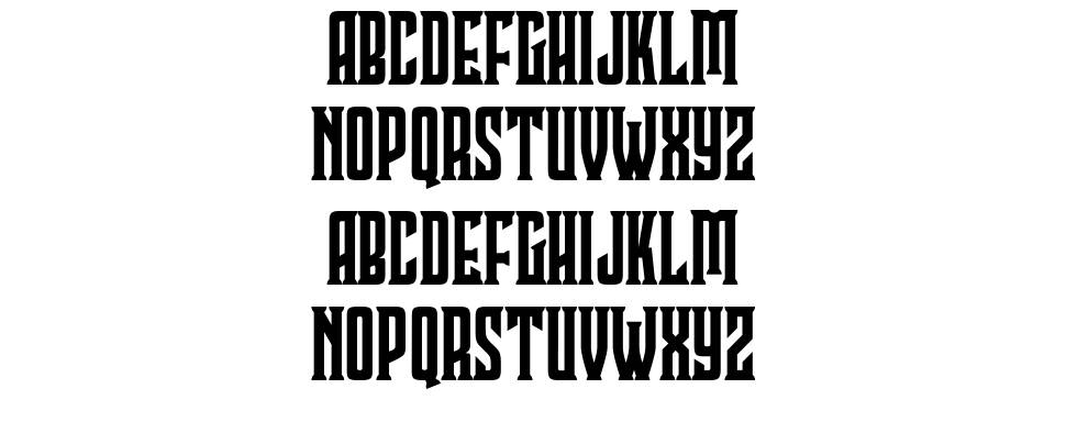 Clobot font Örnekler