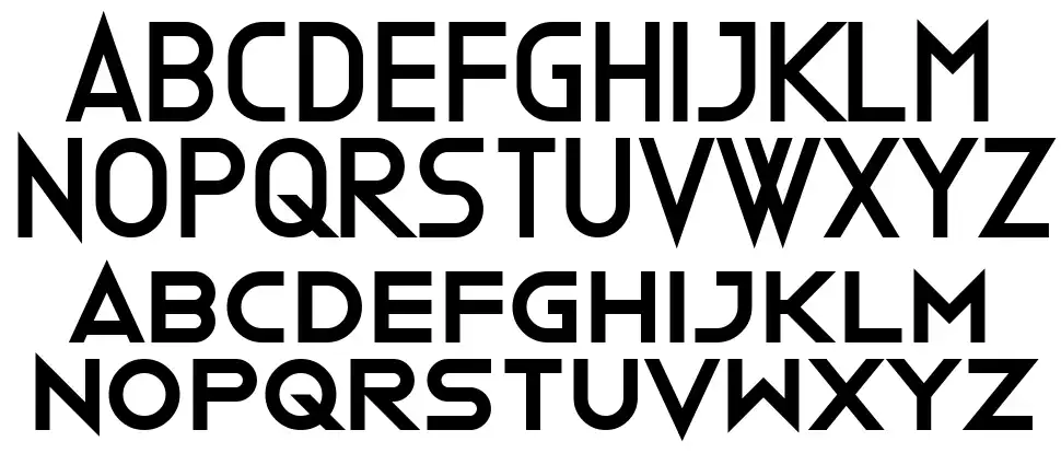 Clone Machine font specimens