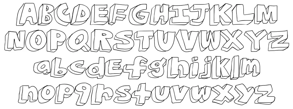 Club Housefont specimens