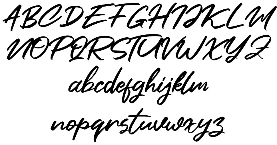 Clusivefont specimens