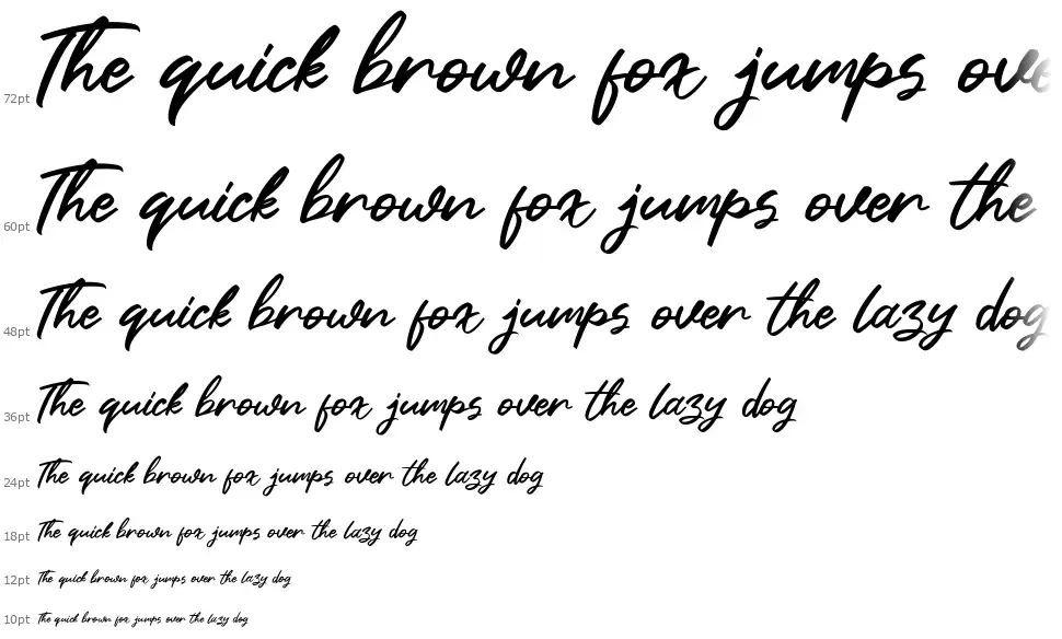 Clusivefont waterfall
