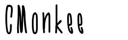 CMonkee шрифт