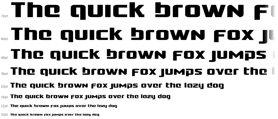 Cobalt Alienfont waterfall