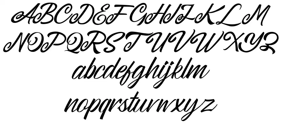 Cobalta font specimens