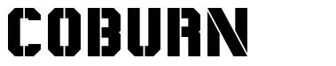 Coburn шрифт